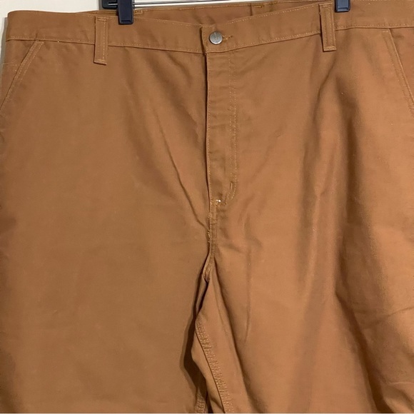 Carhartt dungaree fit pants size 46/32 brown in color - Picture 7 of 7